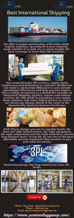 International shipping and state to state moving made easy and affordable. Partnerloggroup is leading long-distance moving company.