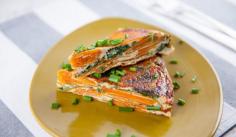 Spinach and Sweet Potato Spanish Tortilla