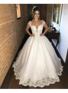 Fashion Brautkleider Prinzessin | Hochzeitskleider mit Spitze