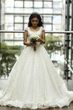 Elegante Brautkleider A linie | Spitze Hochzeitskleider Online