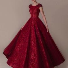 Rote Abendkleider Lang Glitzer | Abendmoden Online Kaufen