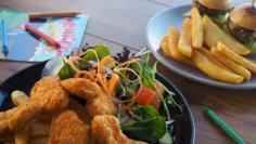 Kids Chicken nuggets and chips - Gusti Restaurant & Bar, Perth (WA)