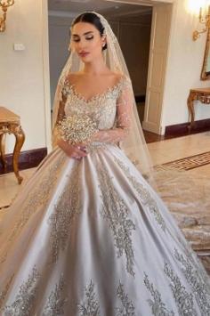 Extravagante Brautkleider Prinzessin | Hochzeitskleider Mit Ãrmel