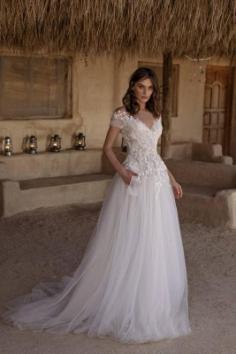 Schlichtes Hochzeitskleid A Linie | Brautkleider GÃ¼nstig Online Kaufen