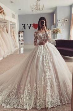Elegante Brautkleider A Linie | Hochzeitskleider Mit Spitze Ãrmel