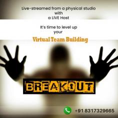 It's Time to Level up your Virtual Team Building
Book Now!
@ +91-8317329665
@ navya@breakout.in
Website: https://breakout.in/bangalore/

#virtual #onlinevirtualescape #escaperoom #escaperooms #virtualescaperoom #onlinegameevent #game #event #teambuilding #teamboosting #breakout #India #gaming #playstation #videogames #games #escape #mystery #memes #twitch #gamers #fun #exploration