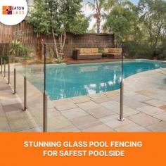 Seaton Glass is the finest Adelaide glass pool fencing company to keep your poolside safe. We bring a fantastic range of sleek glass fences to surround your pool without a safety barrier blocking visibility.
