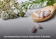 Serratiopeptidase Enzyme is also referred to as Serrapeptase, which is simpler to say and keep in mind.  Read More - https://ultrezenzymes.com/serratiopeptidase-enzyme-applications-benefits/
