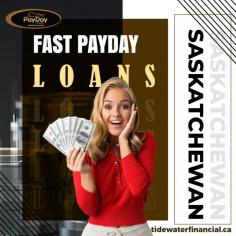 Are you someone who wants to get the fast payday loans Saskatchewan ? If so, Tidewater Financial is a platform that might help you the most! Our expert team members know the significance of flexibility in achieving financial success. Regardless of which of our repayment plans you choose, we consider all pertinent aspects of your financial status to guarantee that we can keep your rate as low as feasible. To get more details, visit their official page right away! 