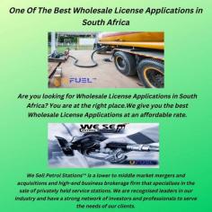 Are you looking for Wholesale License Applications in South Africa? You are at the right place.We give you the best Wholesale License Applications at an affordable rate. Follow this link https://www.ufuel.co.za/