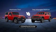 The Mahindra Thar offers affordability and modern styling with decent off-road capabilities. In contrast, the Jeep Wrangler Rubicon boasts superior off-road performance, rugged design, advanced technology, and higher resale value, making it a top choice for enthusiasts seeking premium features and iconic Jeep capability.

https://www.carlelo.com/blog/mahindra-thar-vs-jeep-wrangler-rubicon-comparison