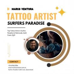 Are you looking for the best tattoo artist in Surfers Paradise? You need to visit Marco Ventura. He runs a few popular tattoo joints in Australia. After complete discussion, you can have any tattoo on your body while maintaining safety and industry standards. You need to open up and be honest in expressing yourself. We are always all ears for you and ready to help you in any situation.      