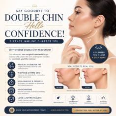 Want a slimmer, more defined jawline without invasive procedures? Try our non-invasive Double Chin Reduction treatment at Rose Wellness and Spa. This advanced treatment helps reduce stubborn chin fat, tighten loose skin, and enhance facial contours for a more youthful appearance. Safe, effective, and with no downtime, it’s an ideal solution for achieving a sculpted profile and boosted confidence. Book your appointment today!